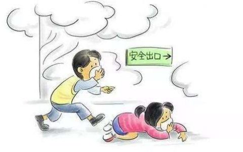 火灾时用湿毛巾捂口鼻，错了！