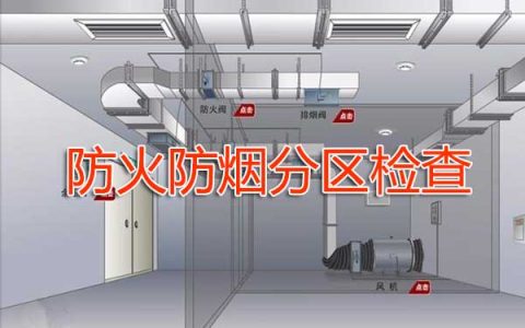 一级消防工程师考试建筑防火检查之防火防烟分区检查