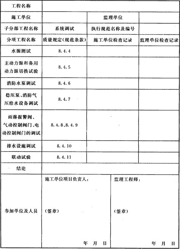 水喷雾灭火系统技术规范 GB 50219-2014