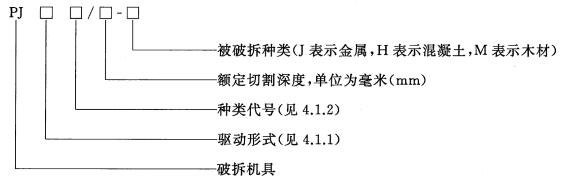 消防应急救援装备 破拆机具通用技术条件 GB 32460-2015