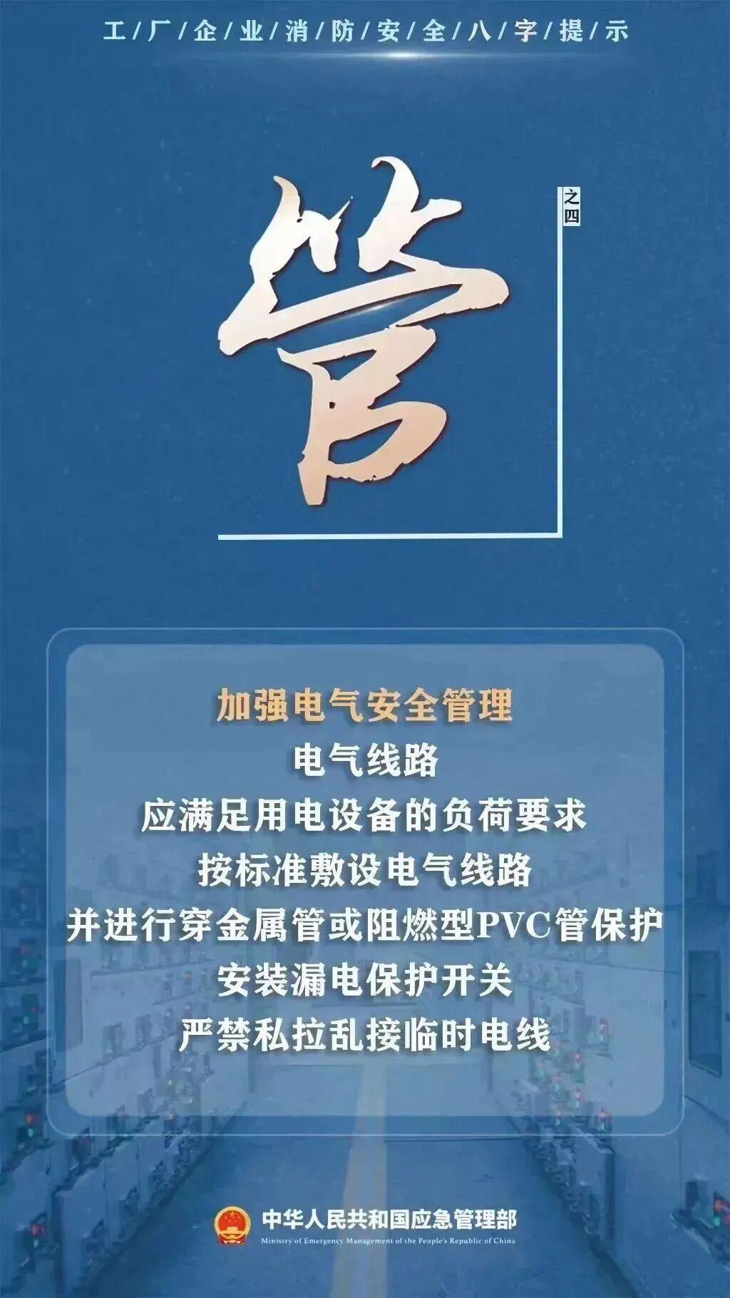 夏季工厂企业消防安全提示卡请收好